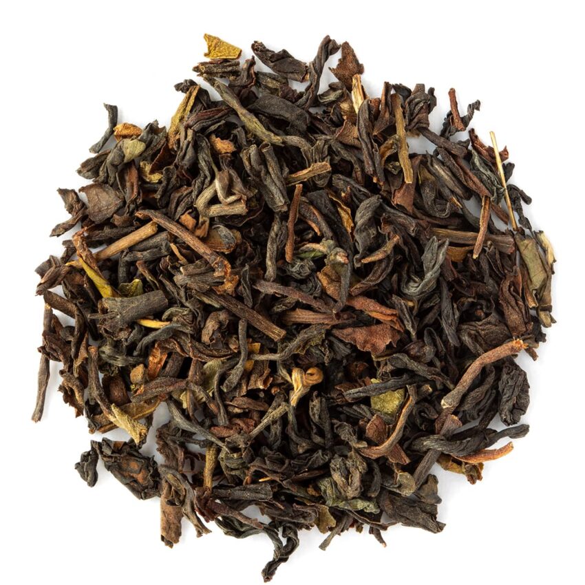 Thé Noir Darjeeling FTGFOP 1 First Flush Blend Bio par Made in Thé - Vue de haut