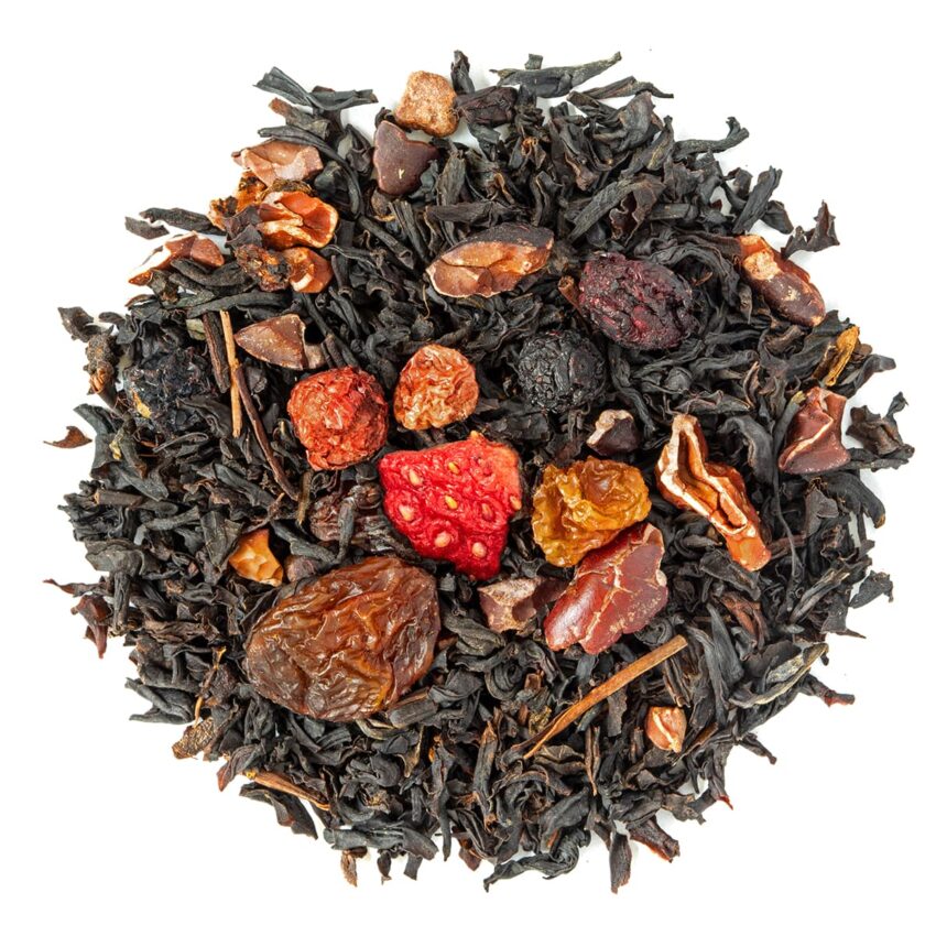 Made In The Black Tea TN019 Thé Noir Berries & Cacao Bio Top View Standard