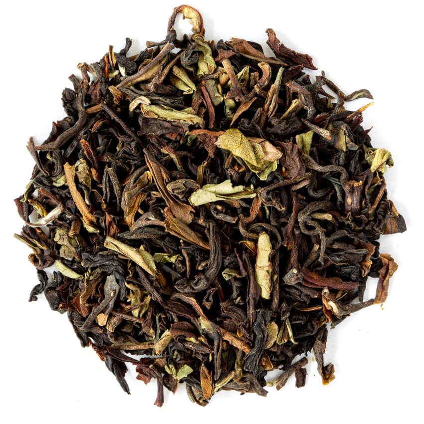 Thé Noir Darjeeling FTGFOP 1 Bourgeon d’Or Bio par Made in Thé - Vue de haut