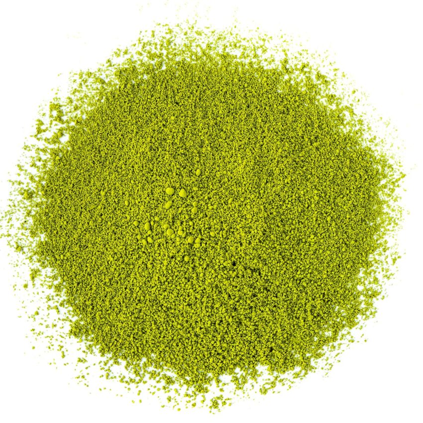 Matcha Seijaku Thé Vert Bio par Made in Thé - Vue de haut