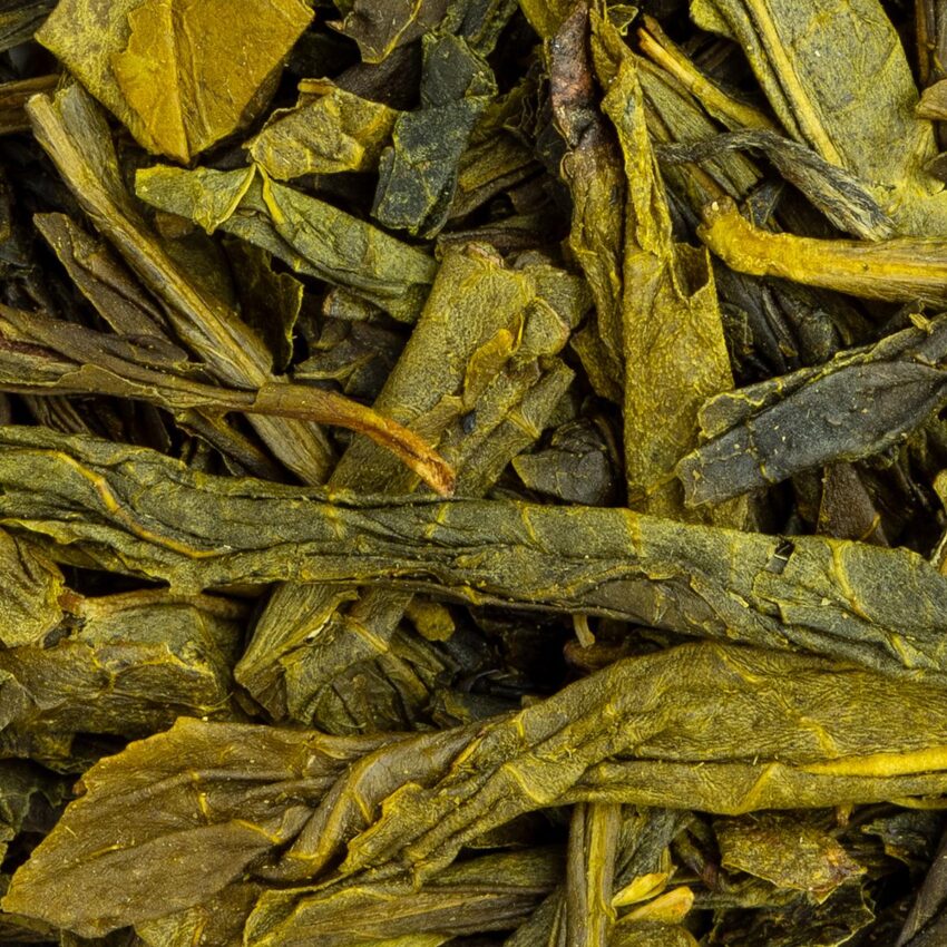 Thé Vert Earl Grey Sencha Bio saveur Bergamote par Made in Thé - Vue zoomée