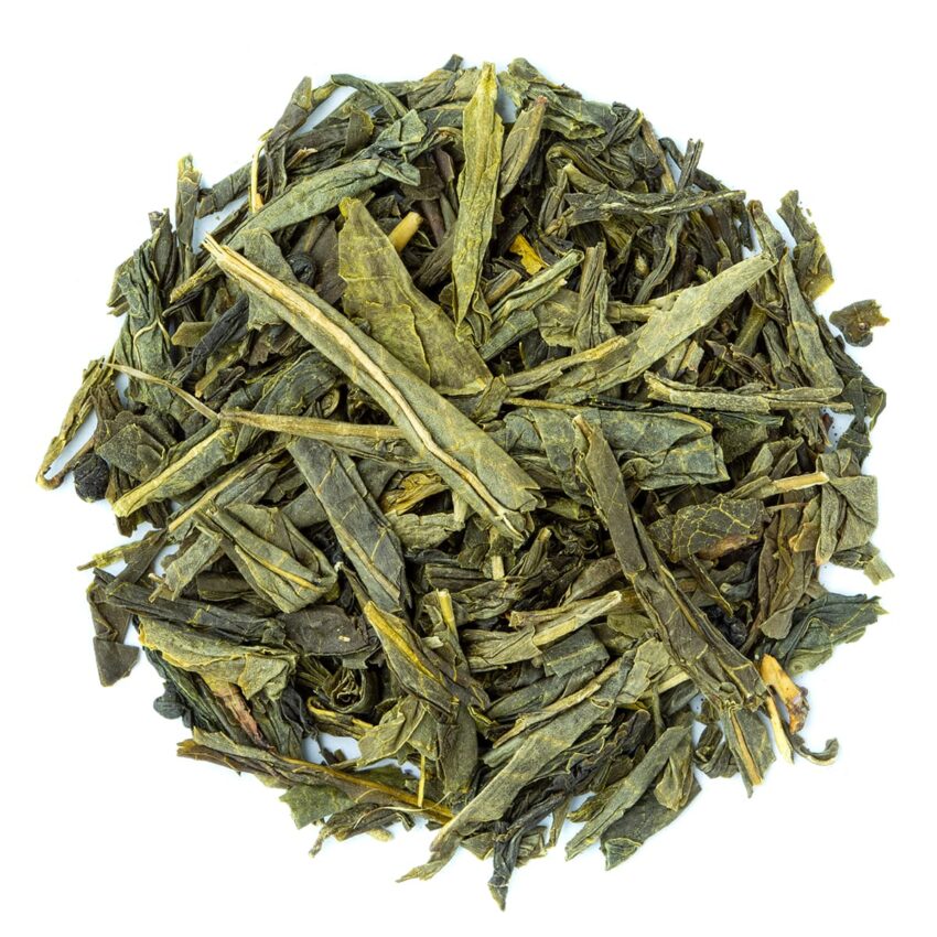 Thé Vert Sencha Bio par Made in Thé - Vue de haut