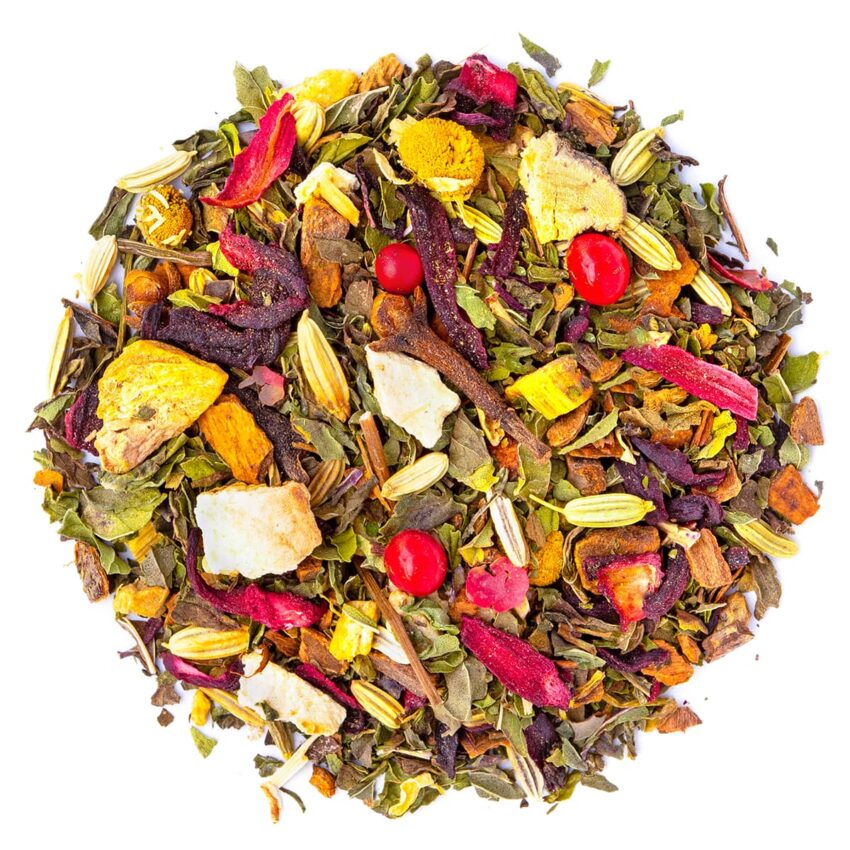 Tisane Repos de l’Esprit Bio par Made in Thé - Vue de haut