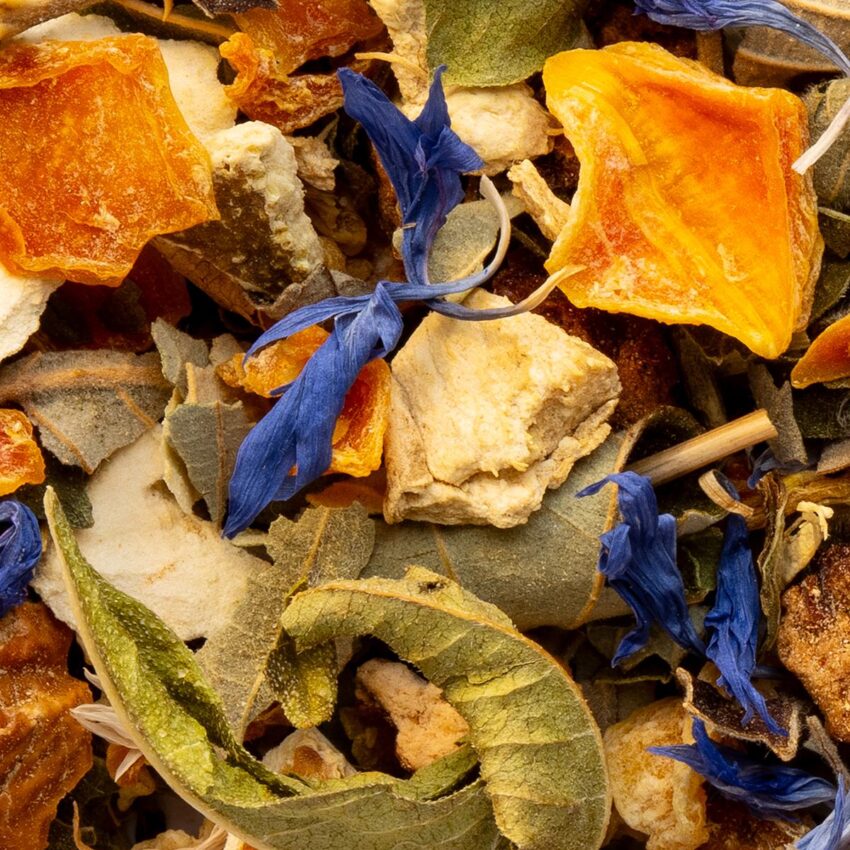 Tisane Jardin d’Hesperides Bio Saveur Orange par Made in Thé - Vue zoomée