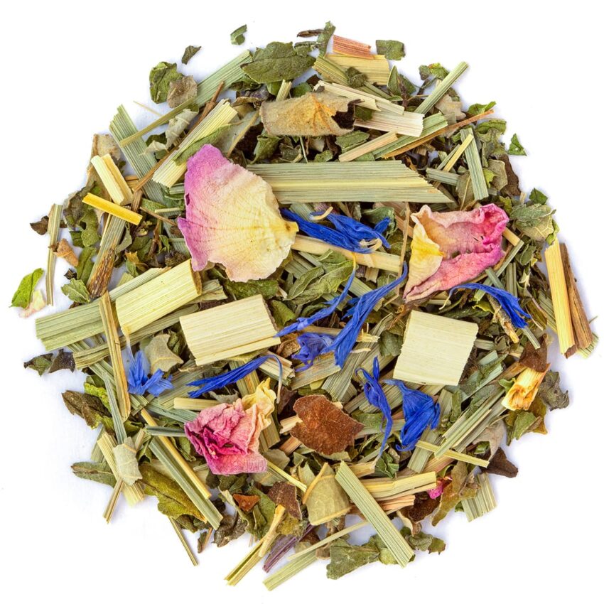 Tisane Ayurveda Pitta Bio par Made in Thé - Vue de haut