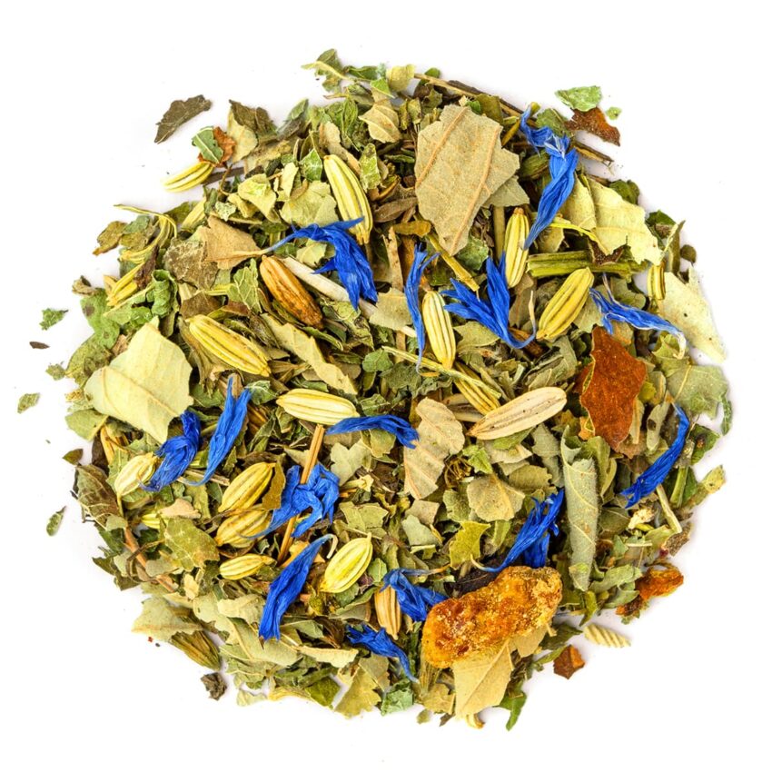 Tisane Ayurveda Kapha Bio par Made in Thé - Vue de haut