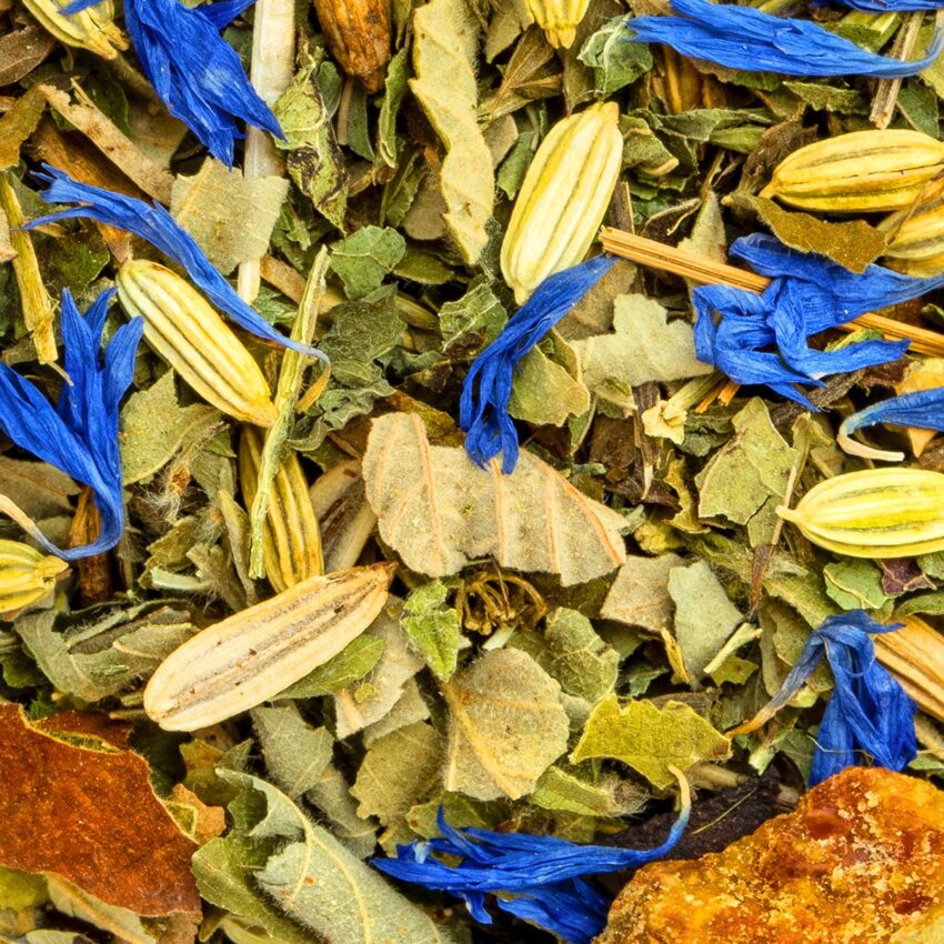 Tisane Ayurveda Kapha Bio par Made in Thé - Vue de haut