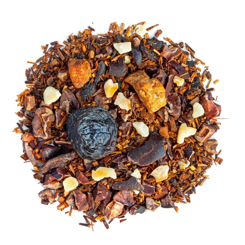 Tisane des Gourmands Saveur Chocolat Pâte à tartiner par Made in Thé - Vue de haut