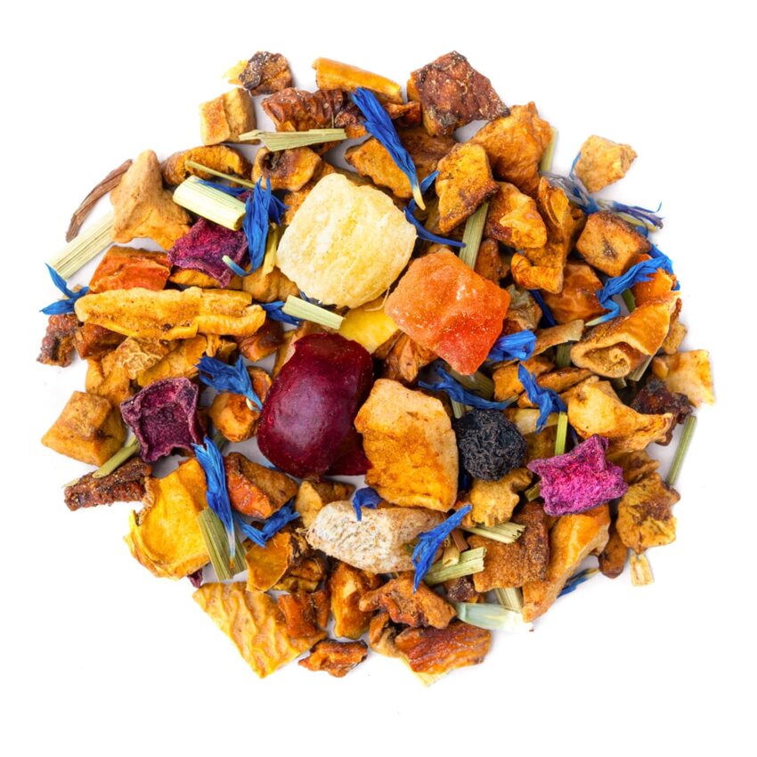 Tisane After Work Saveur Fruit de la passion par Made in Thé - Vue de haut