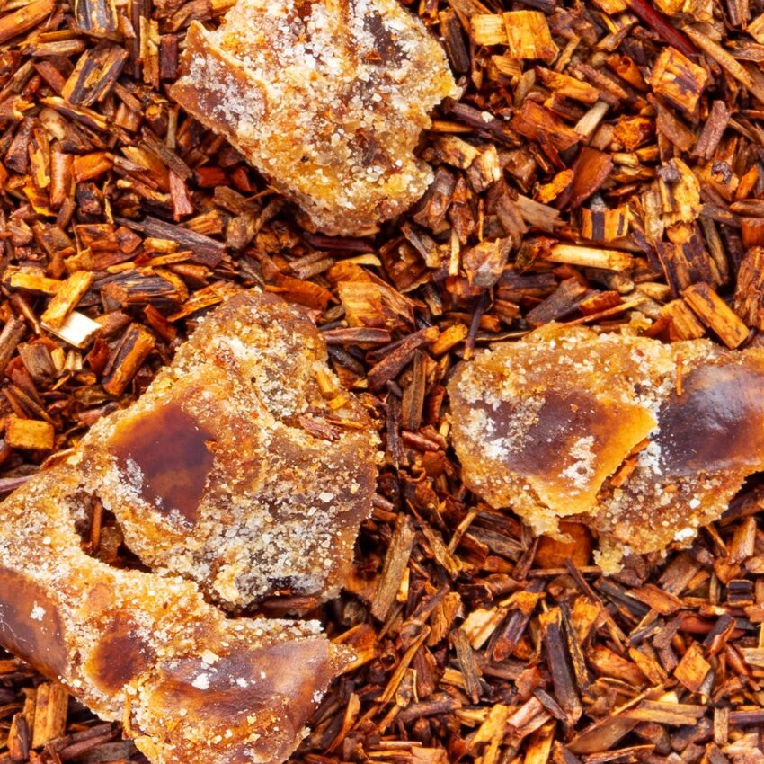 Rooibos Mirage Vanillé Bio saveur Datte et Vanille en vrac par Made in Thé - Vue zoomée