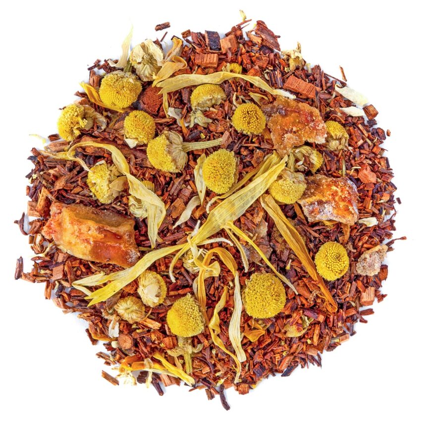 Rooibos Nectar Doré saveur Miel par Made in Thé - Vue de haut