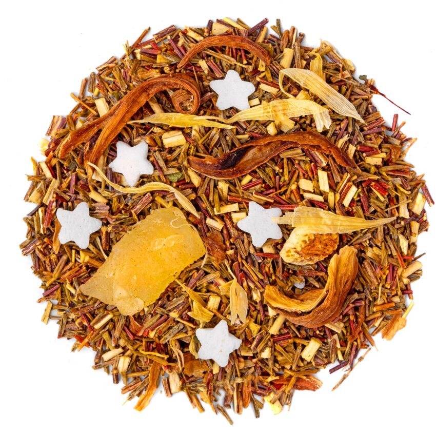 Rooibos Tarte Citron Meringuée saveur Citron par Made in Thé - Vue de haut